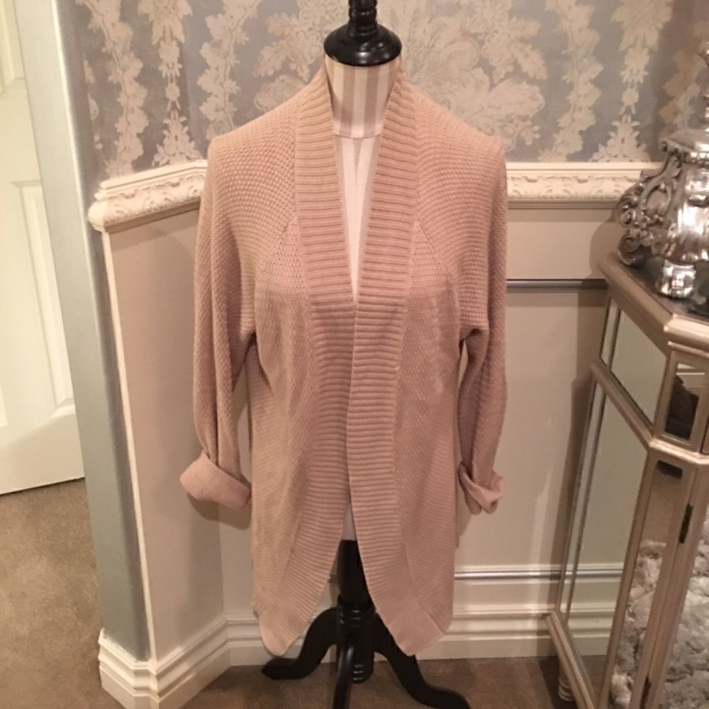 Cold water Creek Khakj Cardigan
